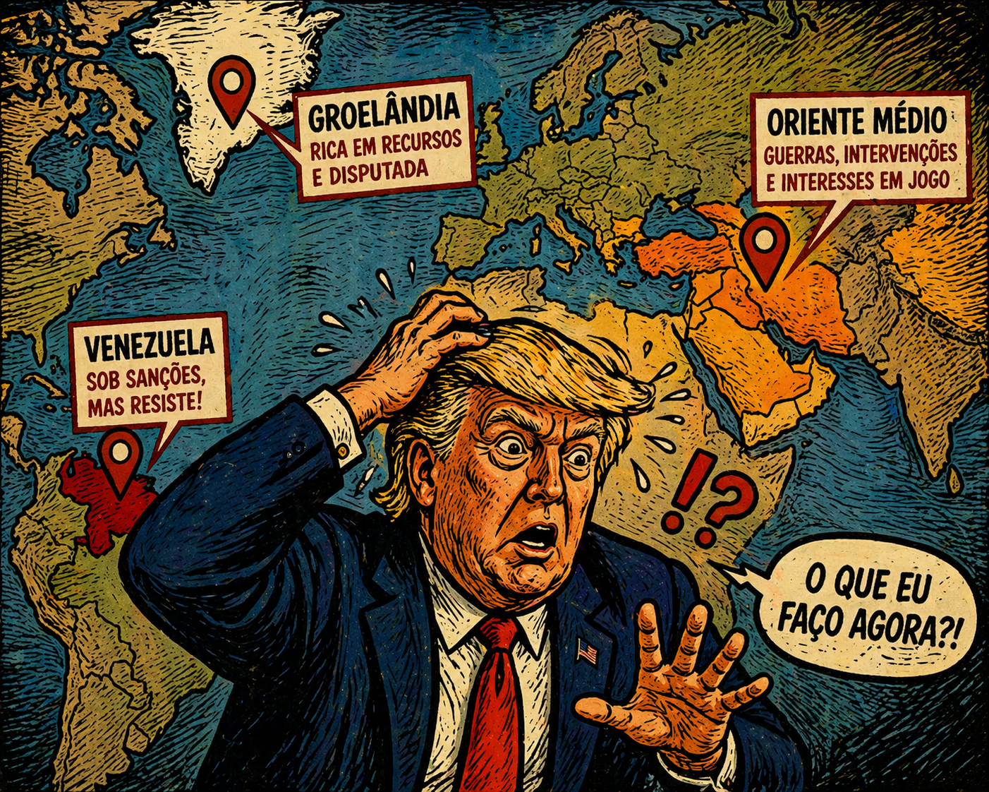 trump e sua confusao